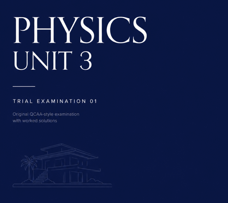 Physics Unit 3 Trial Examination 01