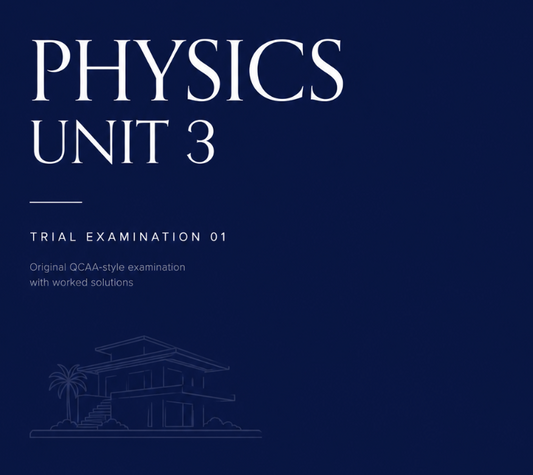Physics Unit 3 Trial Examination 01
